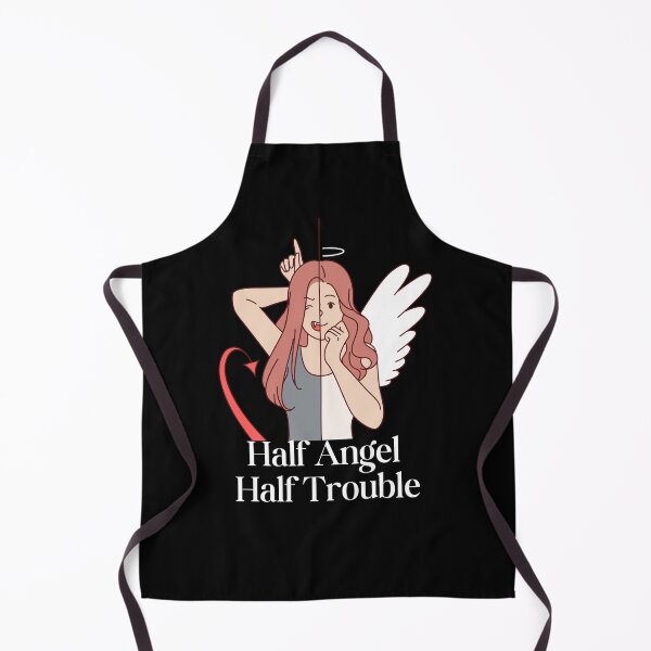 Item preview, Half Angel Half Trouble designed and sold by Aminesnip.