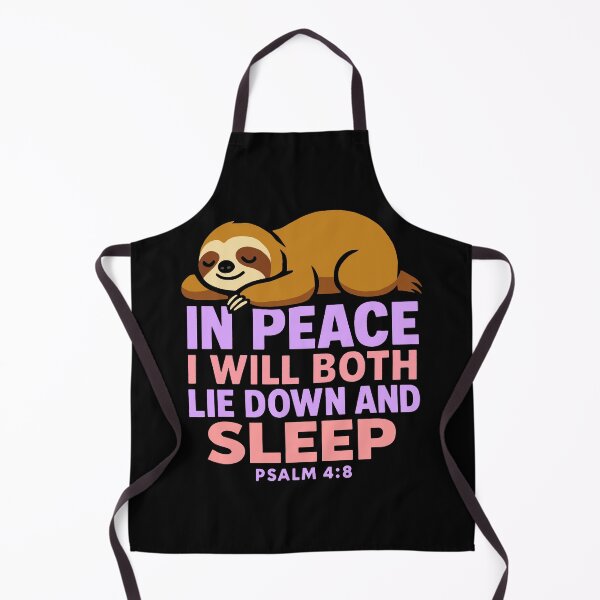 Item preview, Psalm 4:8 In Peace I Will Both Lie Down And Sleep designed and sold by plushism.