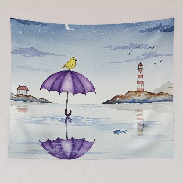 Item preview, Pastoral marine scene designed and sold by Design4uStudio.