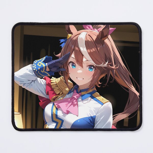 Item preview, Tokai Teio Uma Musume Pretty Derby Anime Girl Green Forest Outfit designed and sold by HumbertoValveno.