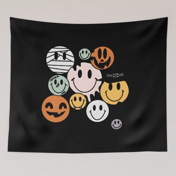 Item preview, Halloween Smiley Faces designed and sold by ABombstore.