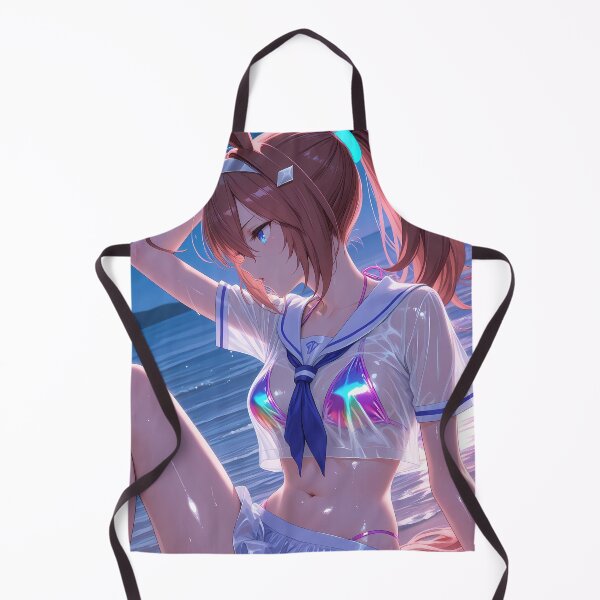 Item preview, Mihono Bourbon Summer Style Uma Musume Pretty Derby Anime designed and sold by HumbertoValveno.