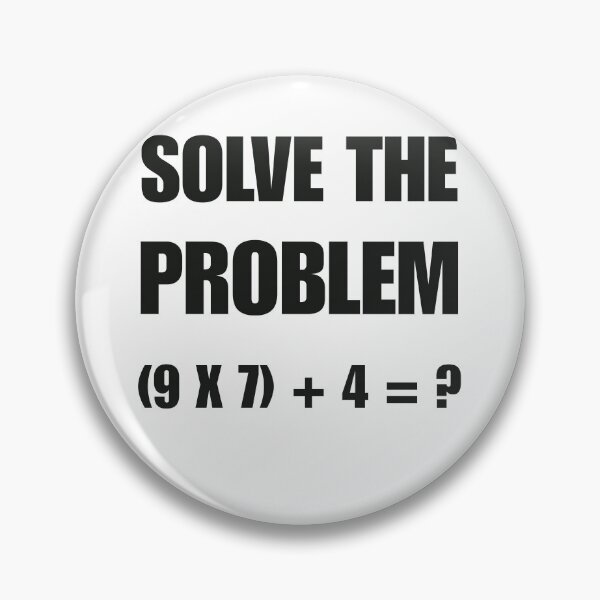 Item preview, Solve The Problem  designed and sold by Vibe Prints.