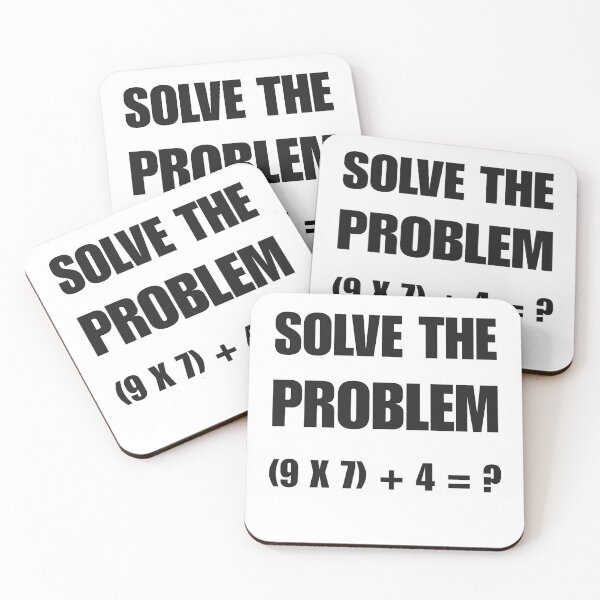 Item preview, Solve The Problem  designed and sold by Vibe Prints.