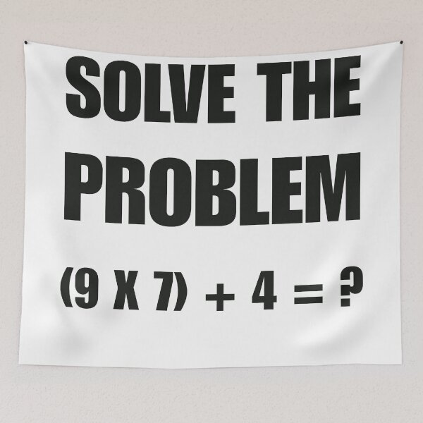 Item preview, Solve The Problem  designed and sold by Vibe Prints.
