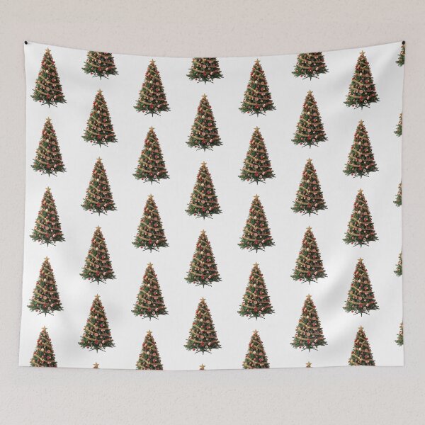 Item preview, Sewing Christmas tree with buttons, ribbons and creative threads designed and sold by StormArte.
