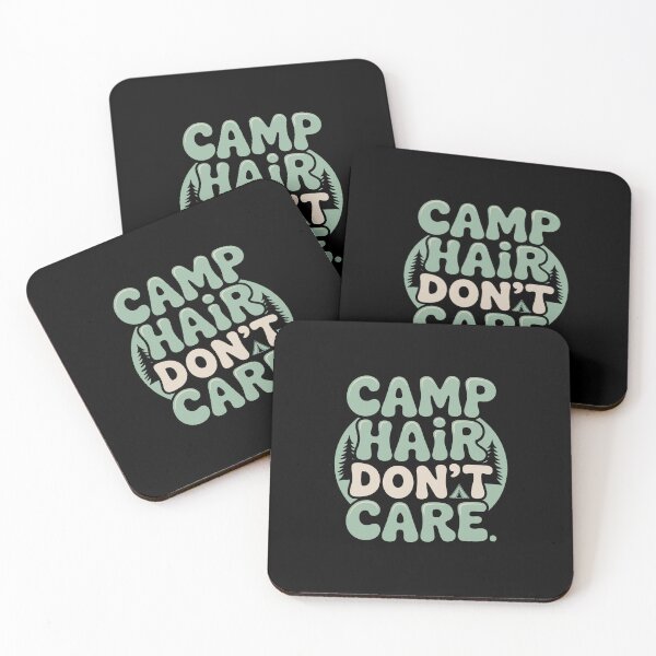 Item preview, Camp Hair Don't Care designed and sold by jkrphoto.