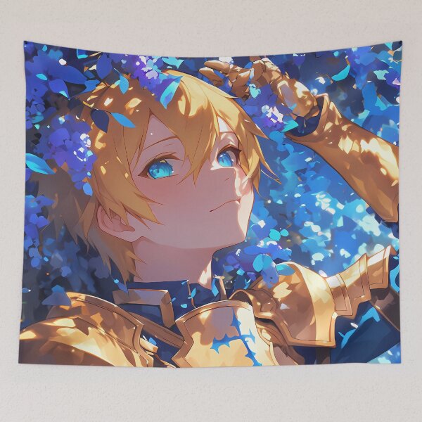 Aperçu de l'œuvre Feuilles d'armure dorée de l'anime Sword Art Online d'Eugeo créée et vendue par HumbertoValveno.