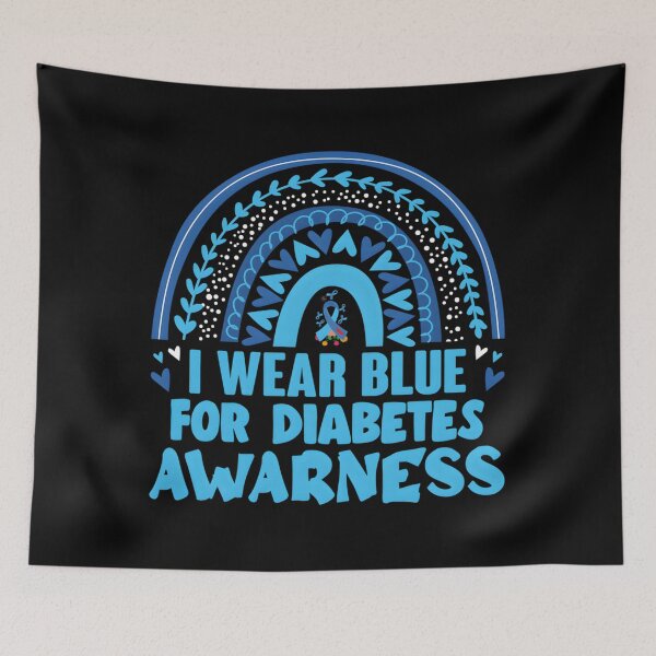 Item preview, I Wear Blue For Diabetes Awareness designed and sold by MatthewConer.