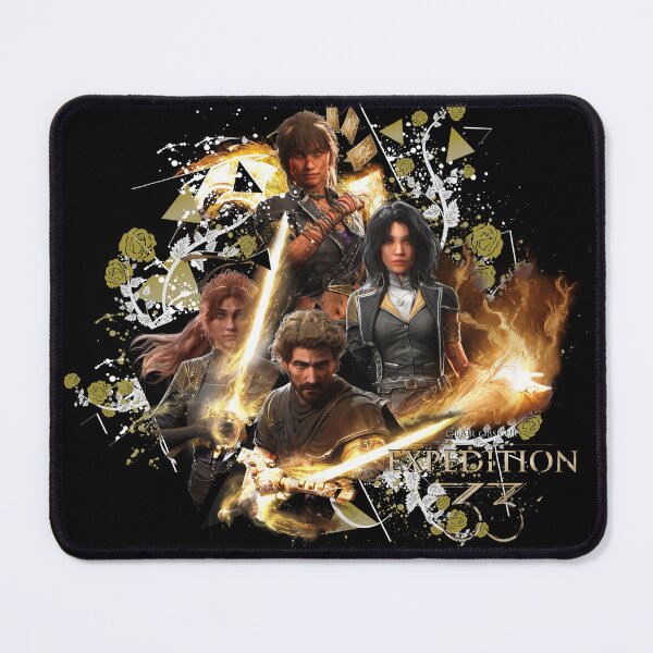 Item preview, All Characters Clair Obscur Design with Logo Black Edition designed and sold by AngeliaLucis.