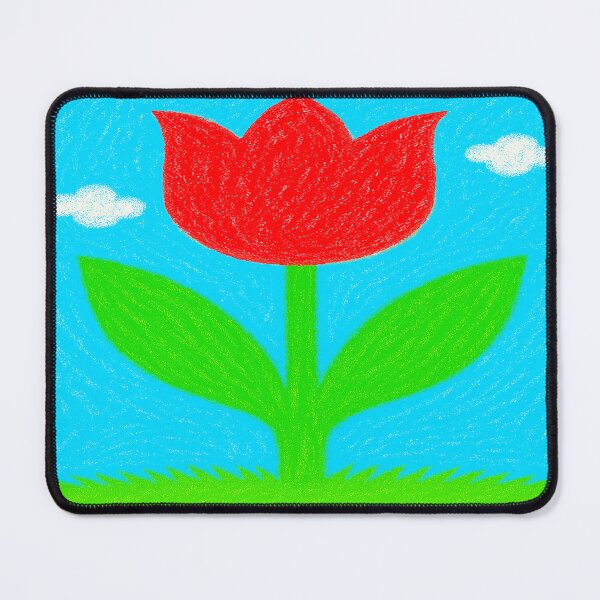 Item preview, Crayon Dreams – Tulip Garden: Reddie designed and sold by DinsignStudio.