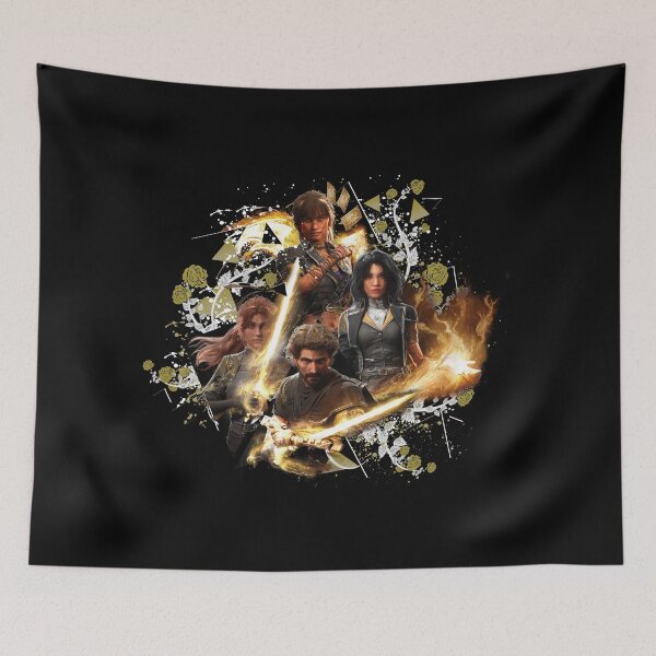 Item preview, All Characters Clair Obscur Design Black Edition designed and sold by AngeliaLucis.