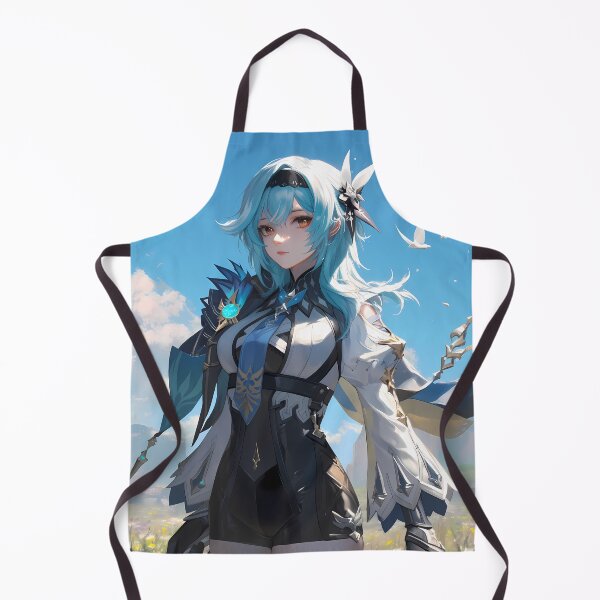 Item preview, Eula Genshin Impact elegant anime girl icy warrior gentle strength designed and sold by HumbertoValveno.