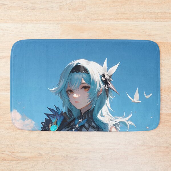 Item preview, Eula Genshin Impact elegant anime girl icy warrior gentle strength designed and sold by HumbertoValveno.