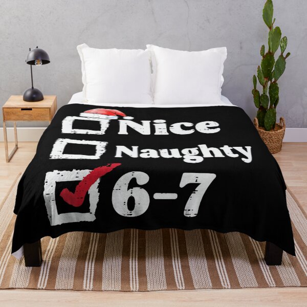 Item preview, Nice Naughty 6 7 Meme 67 Christmas Six Seven Xmas designed and sold by DouglasChoosen.