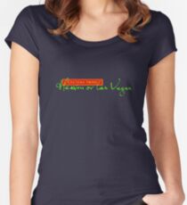Heaven or Las Vegas Women's Fitted Scoop T-Shirt