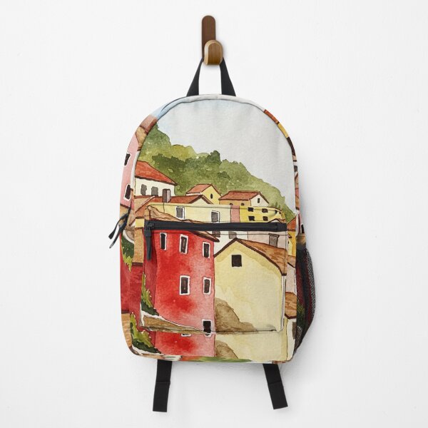 Item preview, Colorful Tuscan village designed and sold by Design4uStudio.