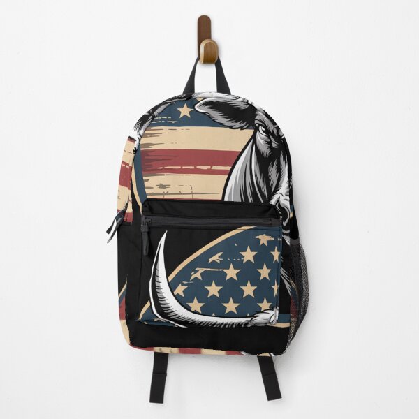 Item preview, Bull American Flag Rodeo Cowboy designed and sold by ChristopStano.