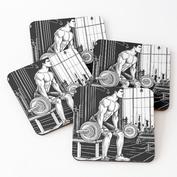 Item preview, Workout, Gym and Exercise, Barbell designed and sold by Ghost-Aakash488.
