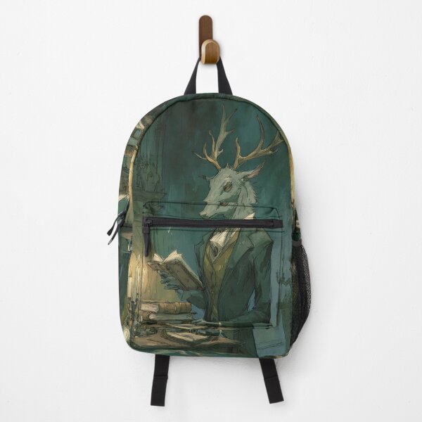 Item preview, Dark Academia Art: Deer's Poetry Recital designed and sold by bapupa.