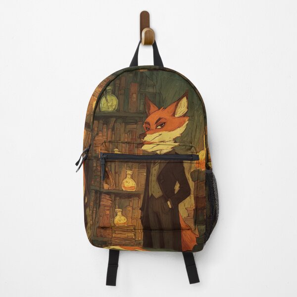 Item preview, Dark Academia Art: Fox's Secret Library designed and sold by bapupa.