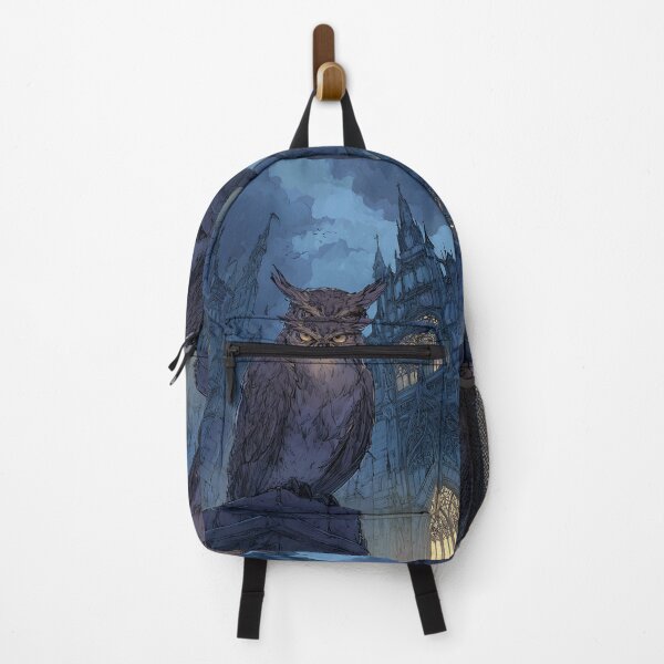 Item preview, Dark Academia Art: Owl's Gothic Architecture designed and sold by bapupa.