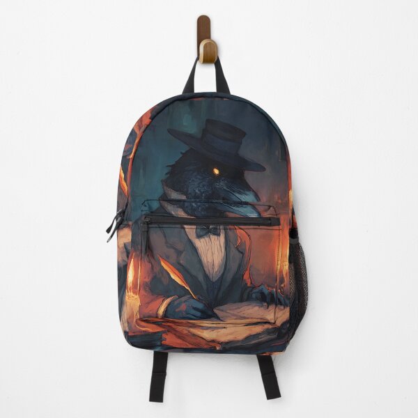 Item preview, Dark Academia Art: Raven's Ancient Manuscript designed and sold by bapupa.