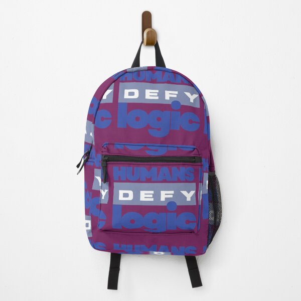 Item preview, Humans Defy Logic v 2 in Boysenberry designed and sold by babyrage.