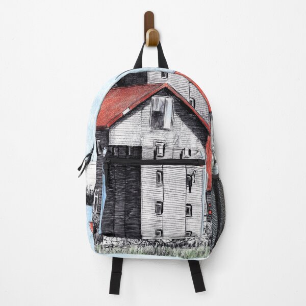 Item preview, Drawing of a RTON Śnieżne Kotły mountain shelter designed and sold by Adam Wróbel.
