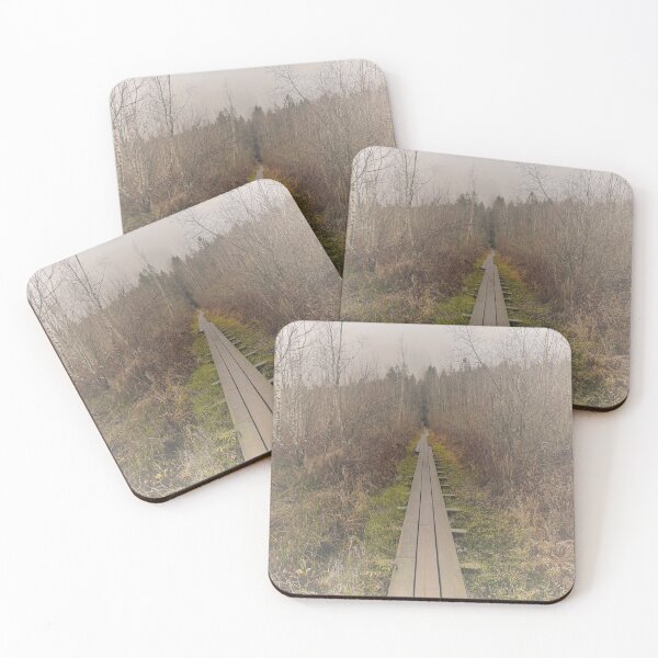 Item preview, AUTUMN NORTHERN EUROPEAN SWAMP TRAIL spooky autumn swamp waiting for winter almost snow fall vibes designed and sold by Jt41.