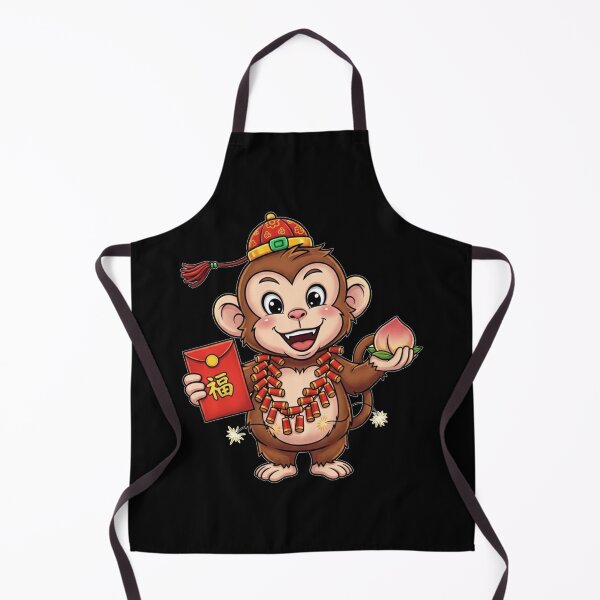 Item preview, Lucky Monkey Celebration designed and sold by ZodiacWonders.