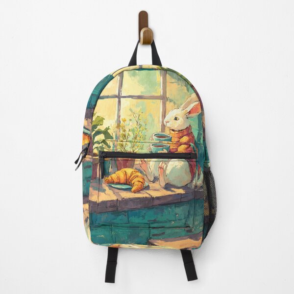 Item preview, Light Academia Art: Rabbit's Study Break designed and sold by bapupa.