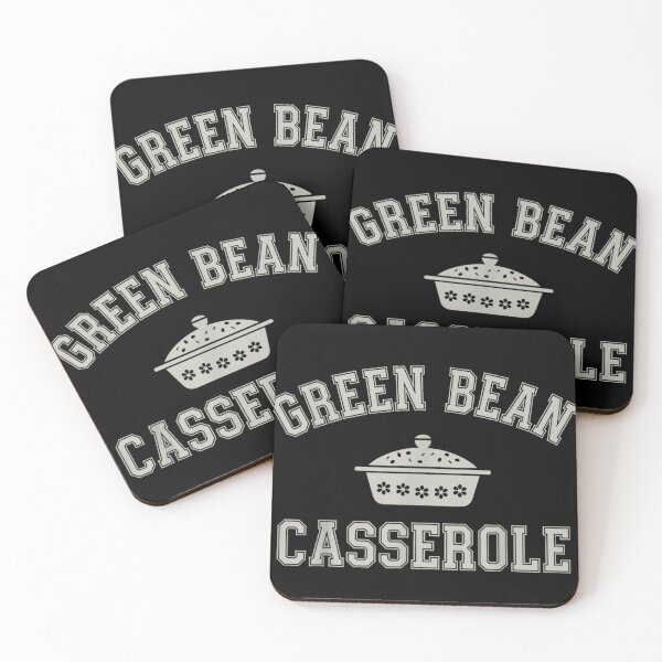 Item preview, Green Bean Casserole Thanksgiving Holiday Food Side Dish Typography designed and sold by StuZabine.