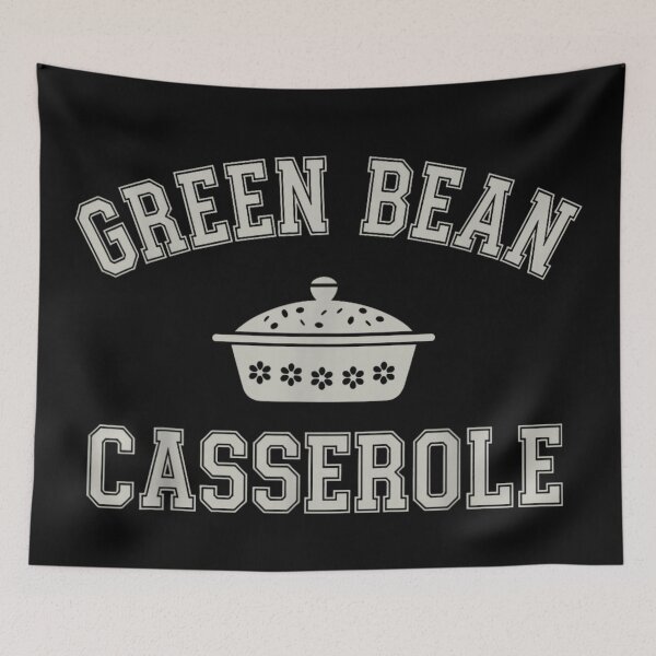 Item preview, Green Bean Casserole Thanksgiving Holiday Food Side Dish Typography designed and sold by StuZabine.