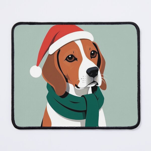 Item preview, Santa’s Little Beagle designed and sold by NeatThingLover.