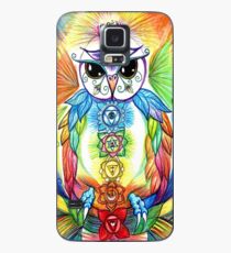 Chakra Owl-Yoga Owl by Sheridon Rayment Case/Skin for Samsung Galaxy