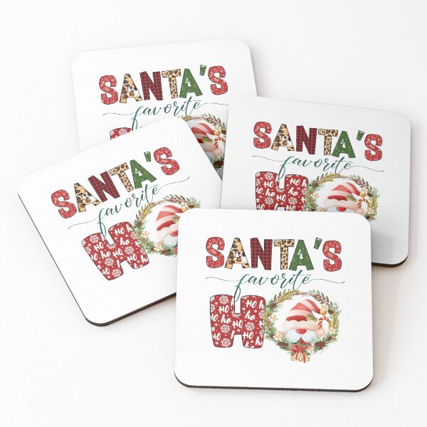 Item preview, Santa'S-Favorite-Ho-Design-Christmas,  positive slogan, Christmas quote, Happy new year, new beginning, lets forget the past, lets look to the future designed and sold by chipmuckdesignn.
