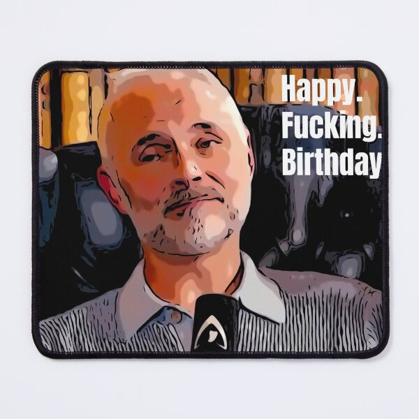 Item preview, Celebrity Traitors Mark Bonnar Happy Birthday designed and sold by JustforLaughs1.