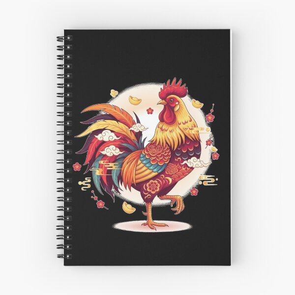 Item preview, Auspicious Golden Rooster Art designed and sold by ZodiacWonders.