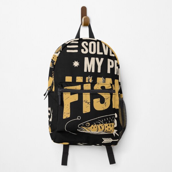 Item preview, Fishing Hunting Solve My Problems designed and sold by AnixieArtFun.