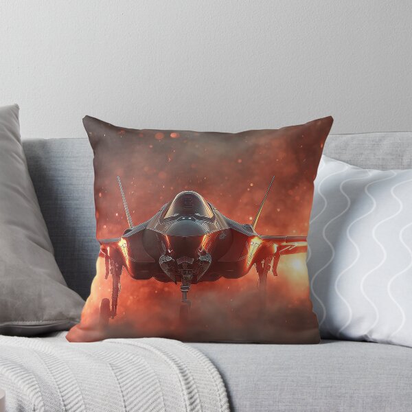Item preview, RAF Stealth Jet During Training Sortie Against the Sunset designed and sold by Skyframe Aviation.