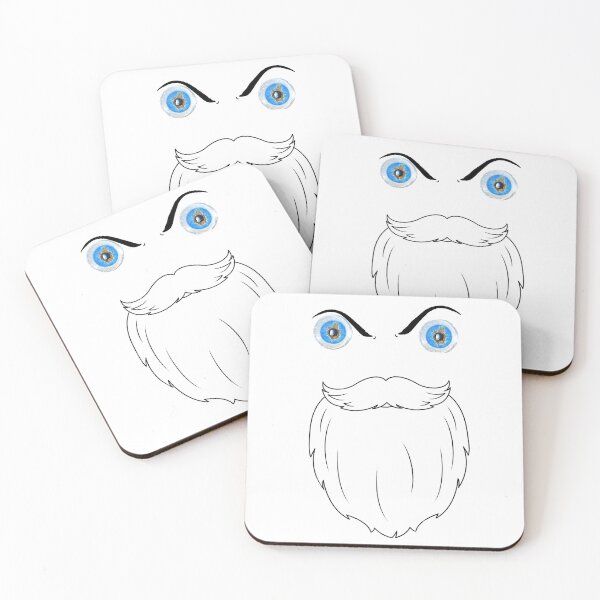 Item preview, Cool Blue Santa - Funny Christmas Gift Idea designed and sold by BushmanSoul.