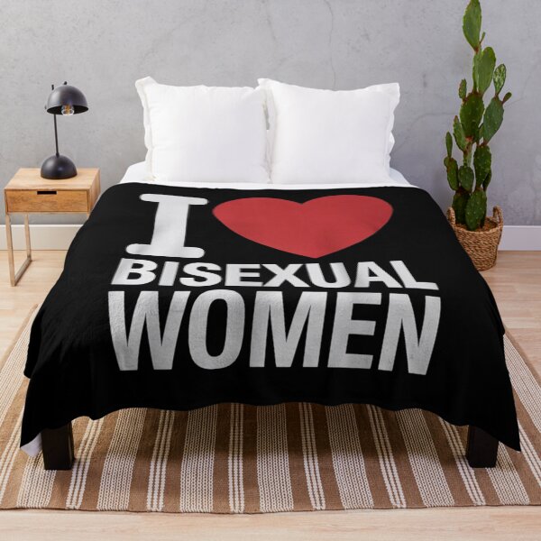 Item preview, I Love Bisexual Women  designed and sold by HuValverdeArt.