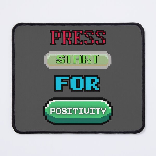 Item preview, Press Start For Positivity designed and sold by RonPaulHappyGamer.