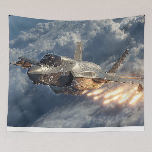 Item preview, Lightning II In Full Power Climb Through the Clouds designed and sold by Skyframe Aviation.