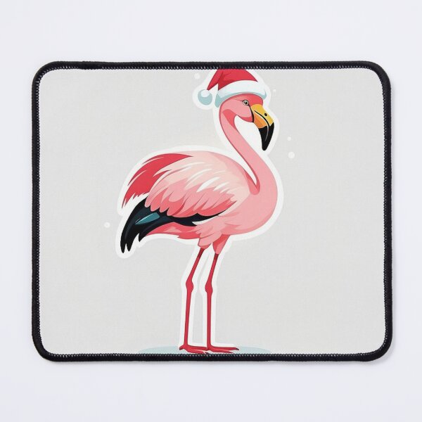 Item preview, Minimal Flamingo Claus Design designed and sold by NeatThingLover.
