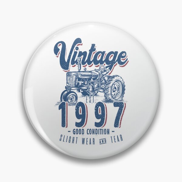 Item preview, Vintage Tractor Farmer Birthday Born In 1997 designed and sold by JRRTs.