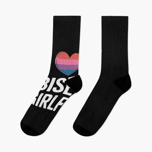 Item preview, I Love My Bisexual Girlfriend LGBT Pride LGBTQ Awareness  designed and sold by HuValverdeArt.