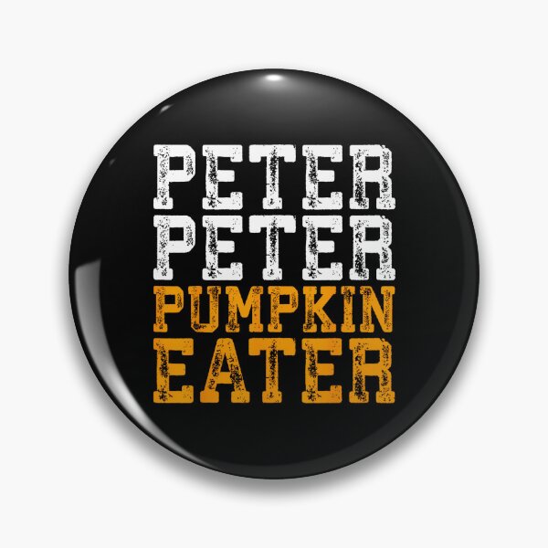 Item preview, Peter Peter Eater Retro Happy Day Halloween Pumpkin designed and sold by RobertGonzano.