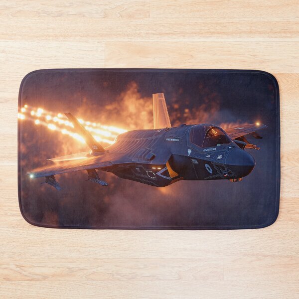 Item preview, Royal Air Force F35B During Training Sortie in Combat Readiness designed and sold by Skyframe Aviation.